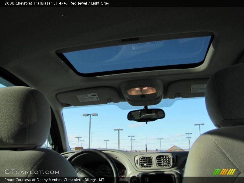 Red Jewel / Light Gray 2008 Chevrolet TrailBlazer LT 4x4