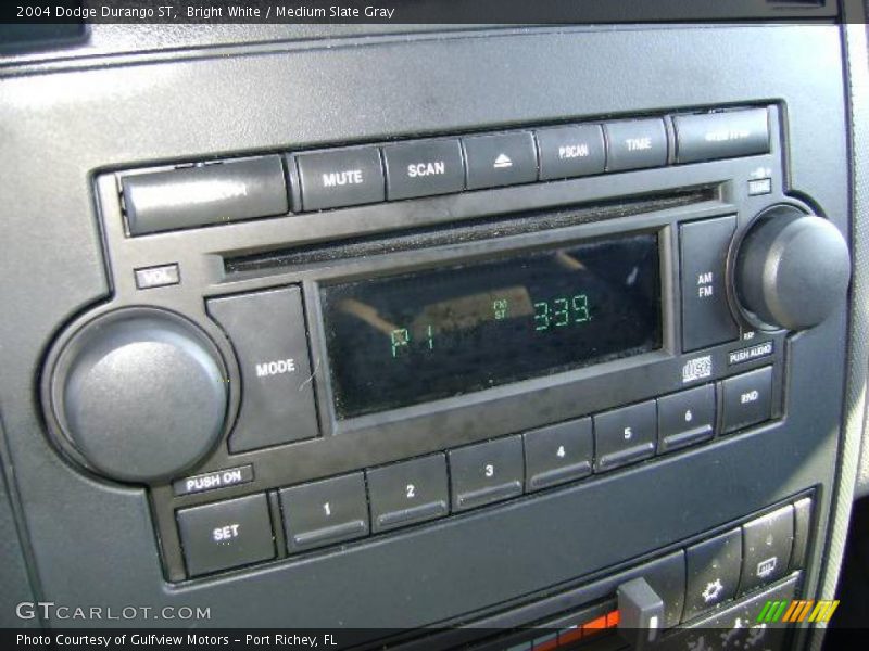 Bright White / Medium Slate Gray 2004 Dodge Durango ST