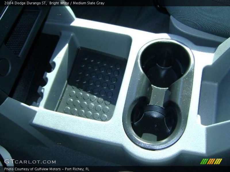 Bright White / Medium Slate Gray 2004 Dodge Durango ST