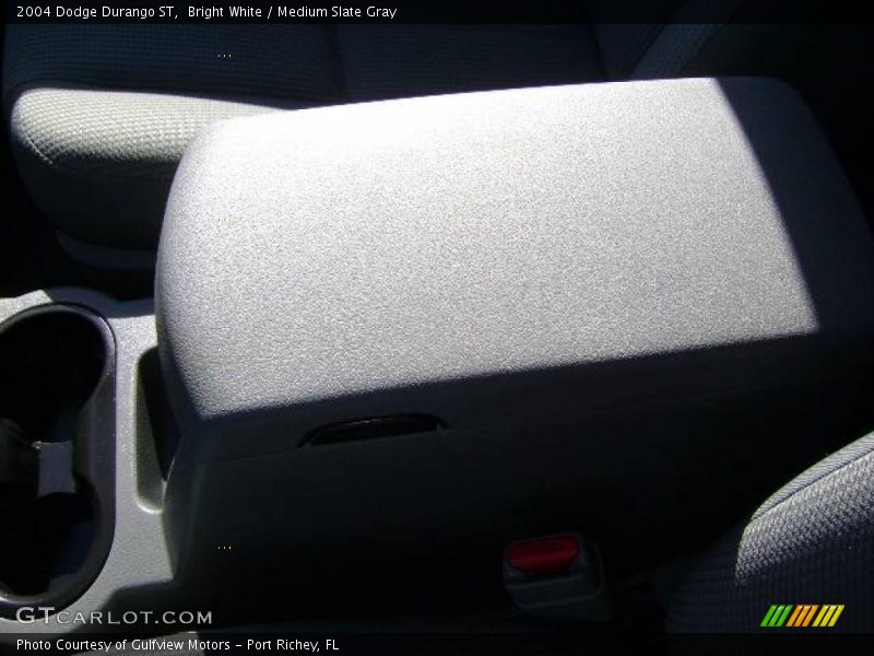 Bright White / Medium Slate Gray 2004 Dodge Durango ST