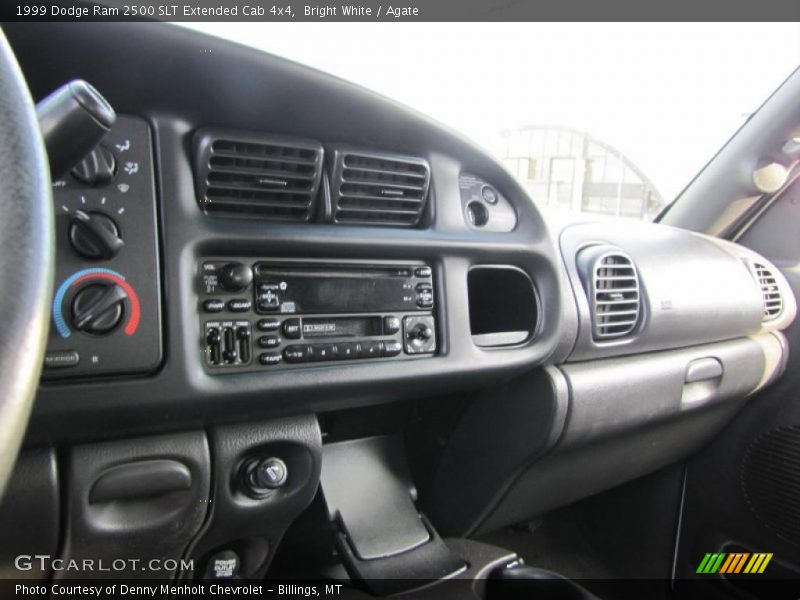 Bright White / Agate 1999 Dodge Ram 2500 SLT Extended Cab 4x4