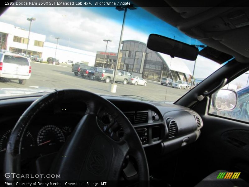 Bright White / Agate 1999 Dodge Ram 2500 SLT Extended Cab 4x4