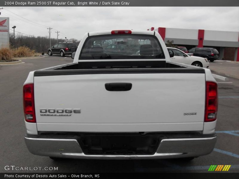 Bright White / Dark Slate Gray 2004 Dodge Ram 2500 ST Regular Cab
