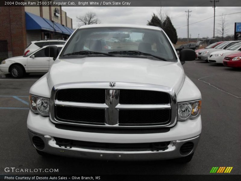 Bright White / Dark Slate Gray 2004 Dodge Ram 2500 ST Regular Cab