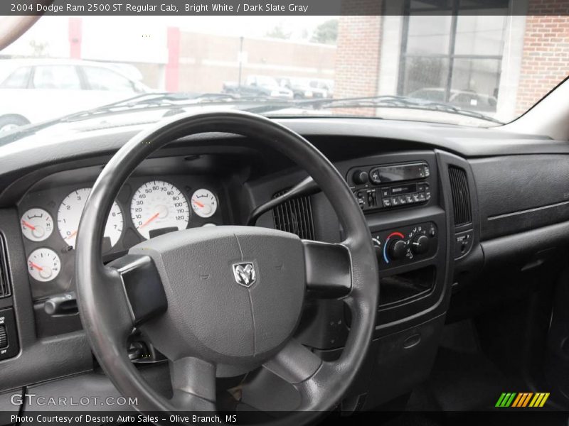 Bright White / Dark Slate Gray 2004 Dodge Ram 2500 ST Regular Cab