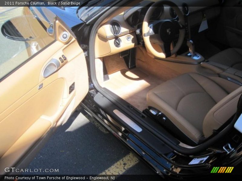 Black / Sand Beige 2011 Porsche Cayman