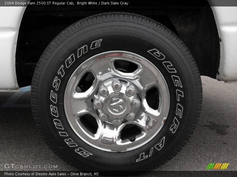 Bright White / Dark Slate Gray 2004 Dodge Ram 2500 ST Regular Cab