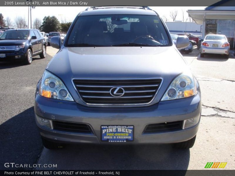 Ash Blue Mica / Dark Gray 2005 Lexus GX 470
