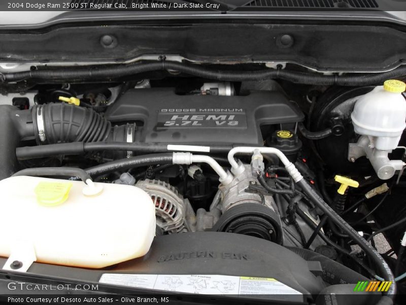Bright White / Dark Slate Gray 2004 Dodge Ram 2500 ST Regular Cab