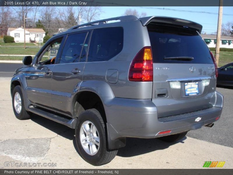 Ash Blue Mica / Dark Gray 2005 Lexus GX 470