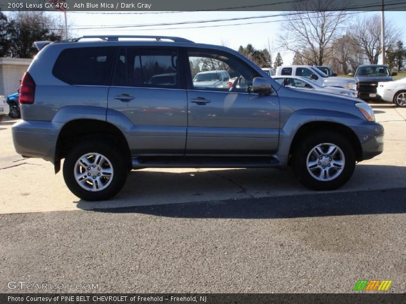 Ash Blue Mica / Dark Gray 2005 Lexus GX 470