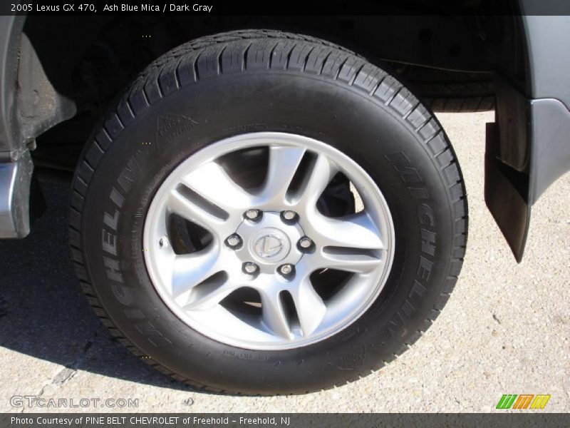 Ash Blue Mica / Dark Gray 2005 Lexus GX 470