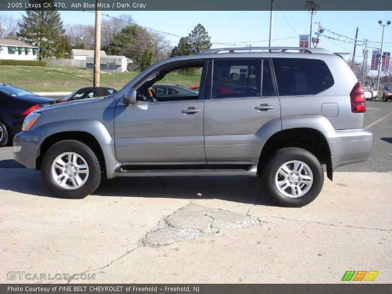 Ash Blue Mica / Dark Gray 2005 Lexus GX 470