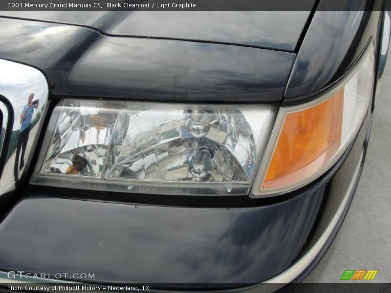 Black Clearcoat / Light Graphite 2001 Mercury Grand Marquis GS