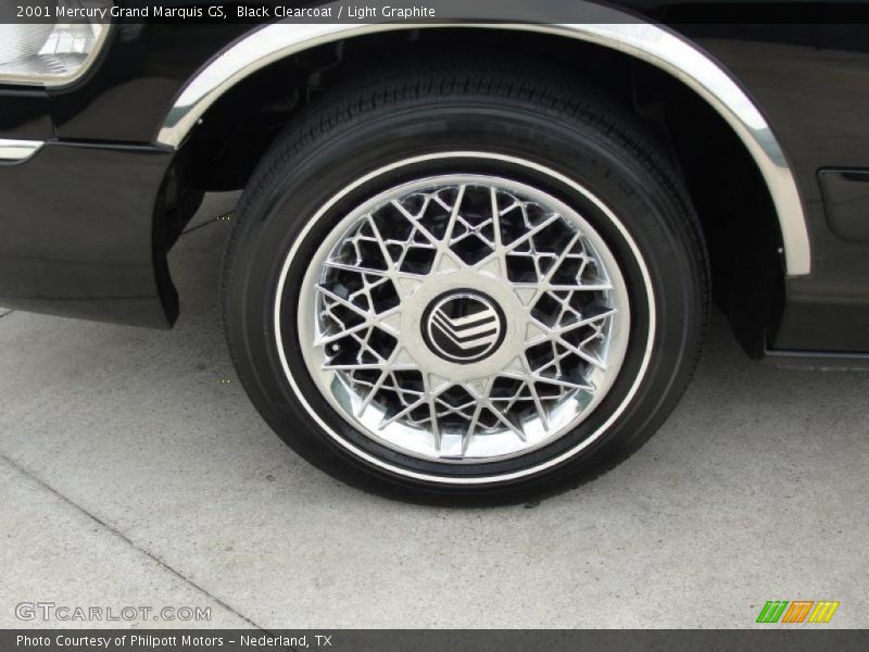 Black Clearcoat / Light Graphite 2001 Mercury Grand Marquis GS