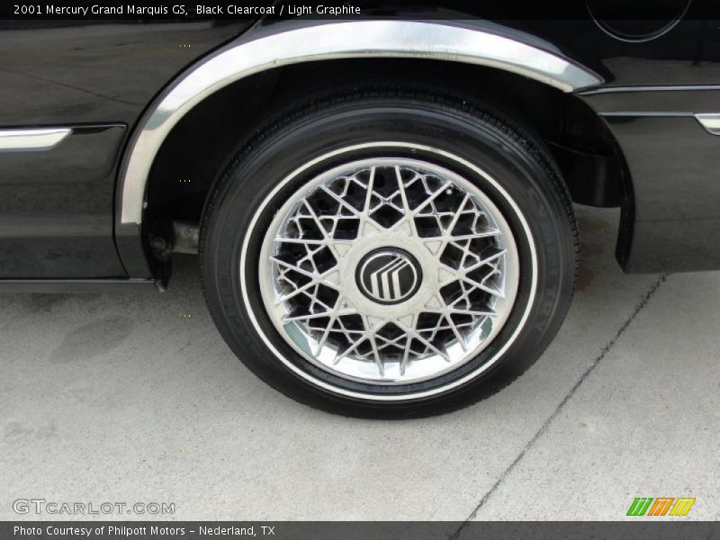 Black Clearcoat / Light Graphite 2001 Mercury Grand Marquis GS