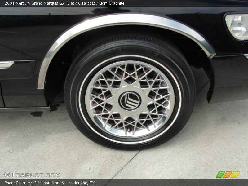 Black Clearcoat / Light Graphite 2001 Mercury Grand Marquis GS