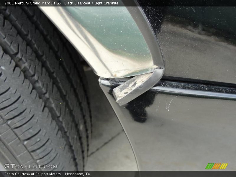 Black Clearcoat / Light Graphite 2001 Mercury Grand Marquis GS