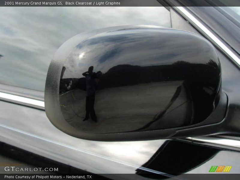 Black Clearcoat / Light Graphite 2001 Mercury Grand Marquis GS