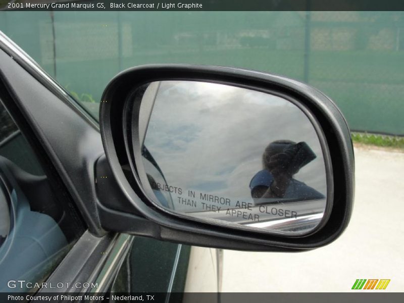 Black Clearcoat / Light Graphite 2001 Mercury Grand Marquis GS