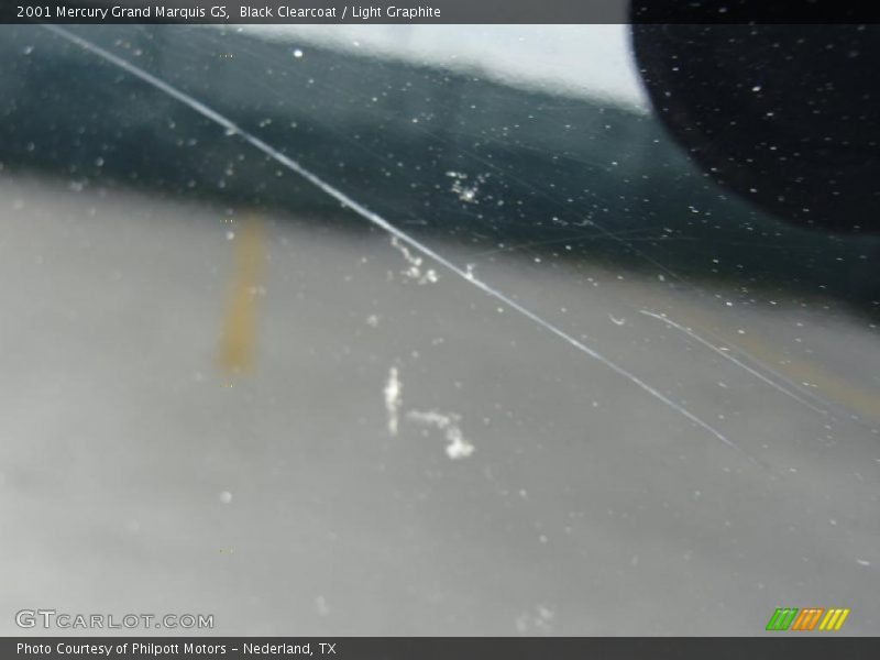 Black Clearcoat / Light Graphite 2001 Mercury Grand Marquis GS