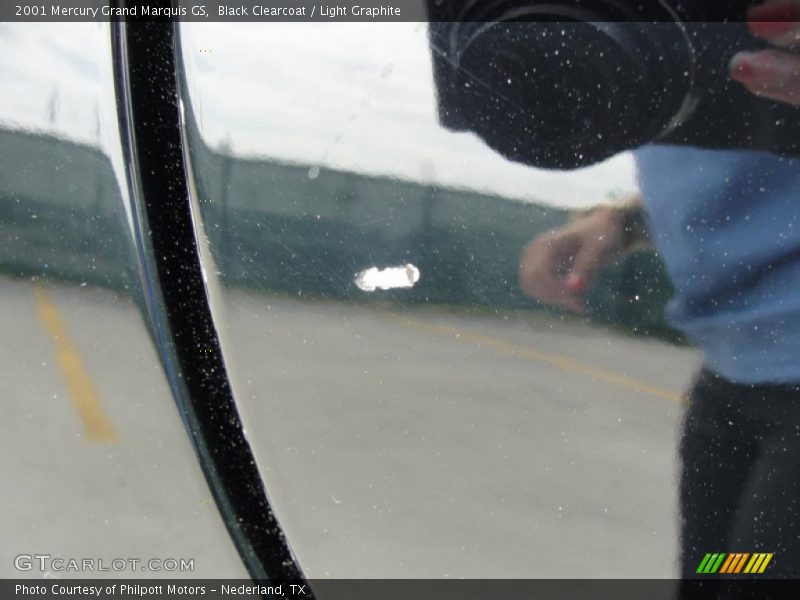 Black Clearcoat / Light Graphite 2001 Mercury Grand Marquis GS