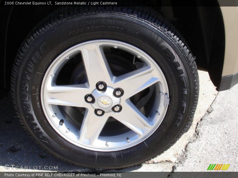 Sandstone Metallic / Light Cashmere 2006 Chevrolet Equinox LT