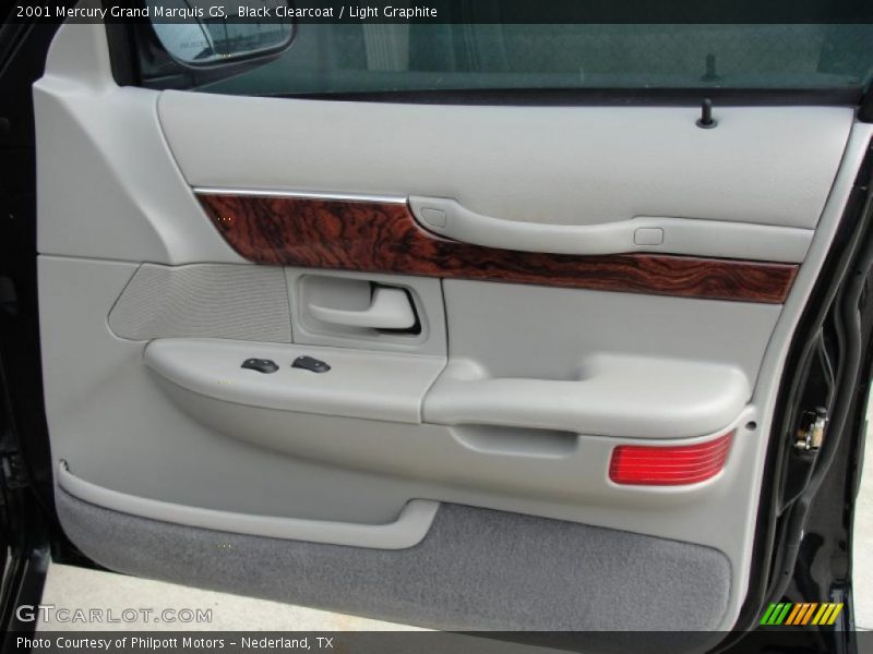Black Clearcoat / Light Graphite 2001 Mercury Grand Marquis GS