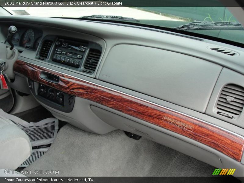 Black Clearcoat / Light Graphite 2001 Mercury Grand Marquis GS