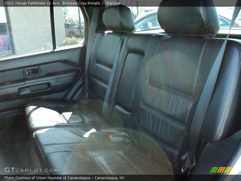 Bronzed Gray Metallic / Charcoal 2002 Nissan Pathfinder LE 4x4