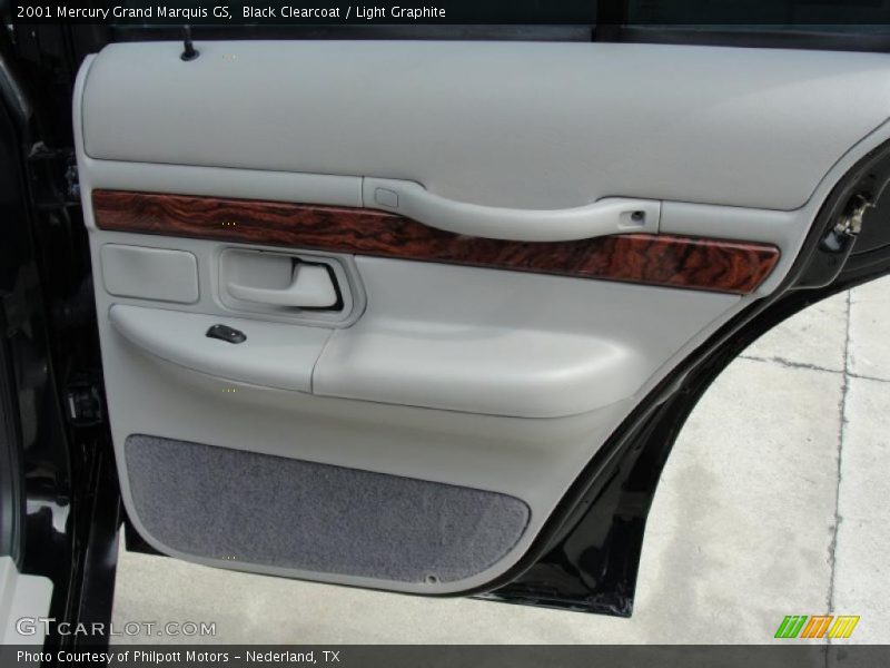Black Clearcoat / Light Graphite 2001 Mercury Grand Marquis GS