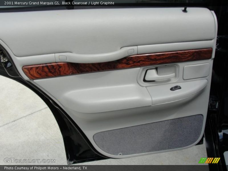 Black Clearcoat / Light Graphite 2001 Mercury Grand Marquis GS