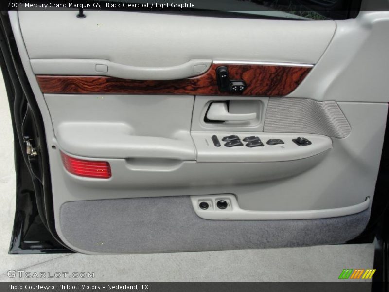 Black Clearcoat / Light Graphite 2001 Mercury Grand Marquis GS
