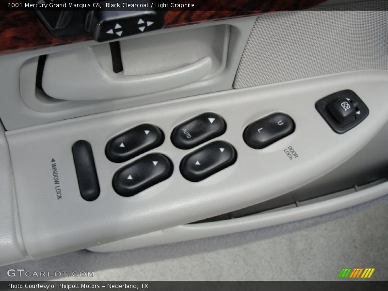 Black Clearcoat / Light Graphite 2001 Mercury Grand Marquis GS
