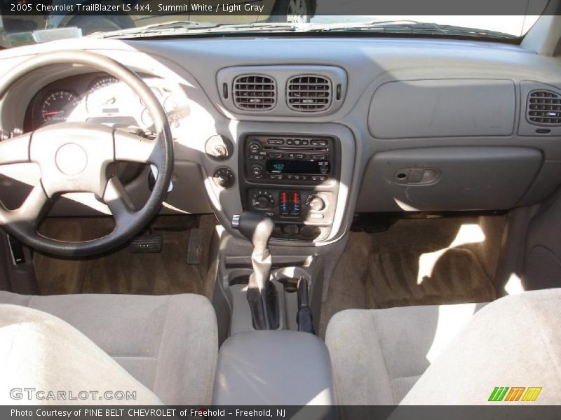 Summit White / Light Gray 2005 Chevrolet TrailBlazer LS 4x4