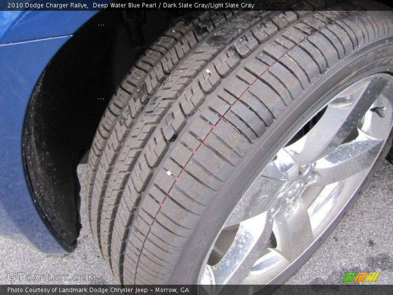 Deep Water Blue Pearl / Dark Slate Gray/Light Slate Gray 2010 Dodge Charger Rallye