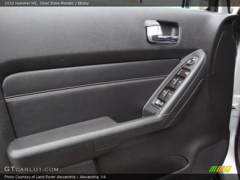 Silver Stone Metallic / Ebony 2010 Hummer H3