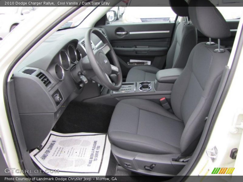  2010 Charger Rallye Dark Slate Gray Interior