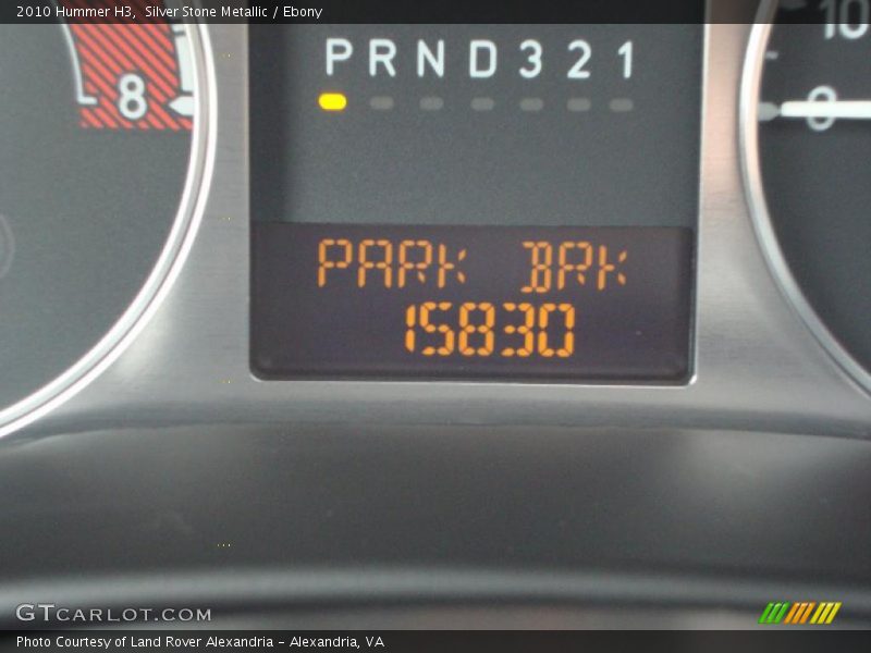 Silver Stone Metallic / Ebony 2010 Hummer H3