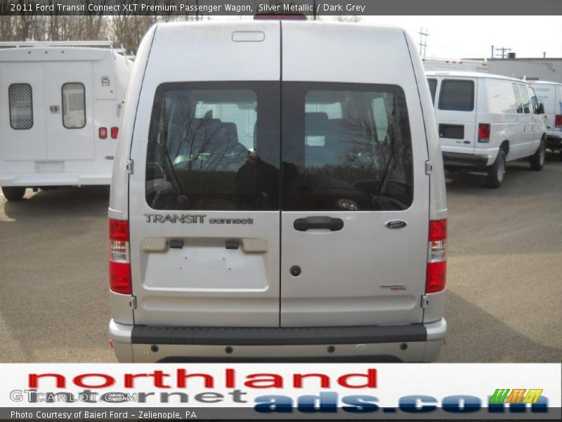 Silver Metallic / Dark Grey 2011 Ford Transit Connect XLT Premium Passenger Wagon