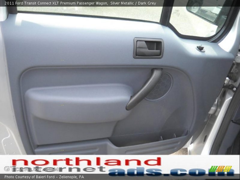 Silver Metallic / Dark Grey 2011 Ford Transit Connect XLT Premium Passenger Wagon
