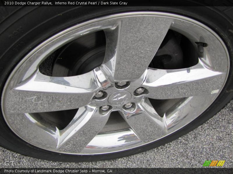 Inferno Red Crystal Pearl / Dark Slate Gray 2010 Dodge Charger Rallye