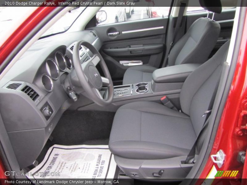  2010 Charger Rallye Dark Slate Gray Interior