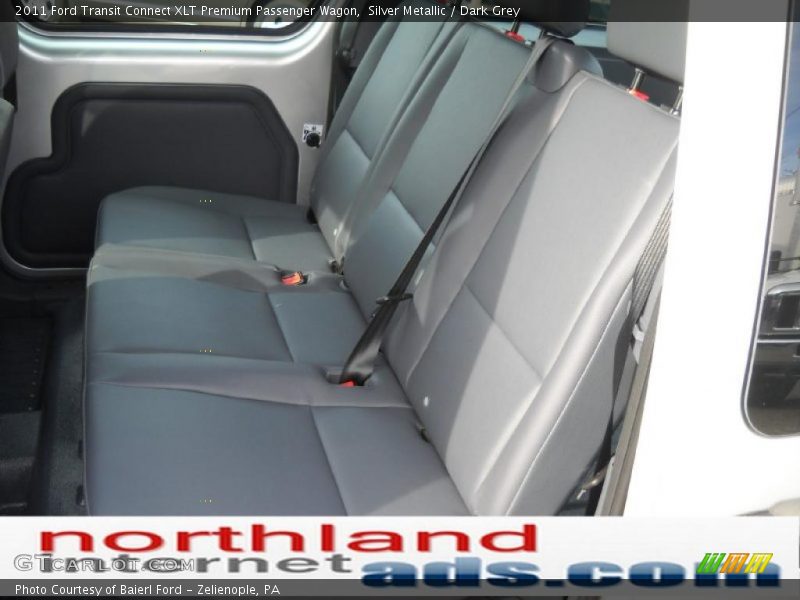 Silver Metallic / Dark Grey 2011 Ford Transit Connect XLT Premium Passenger Wagon
