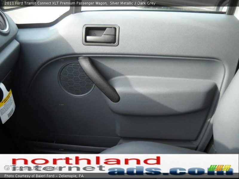 Silver Metallic / Dark Grey 2011 Ford Transit Connect XLT Premium Passenger Wagon