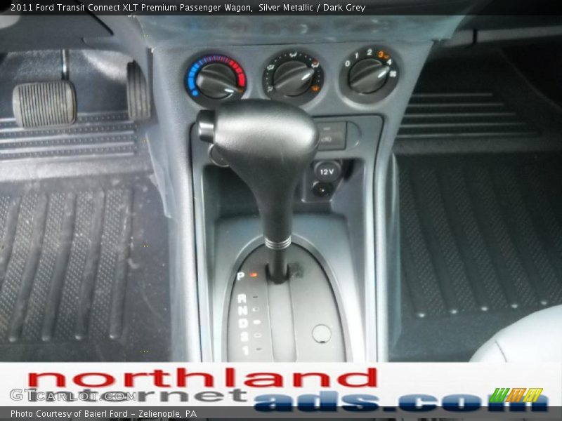 Silver Metallic / Dark Grey 2011 Ford Transit Connect XLT Premium Passenger Wagon