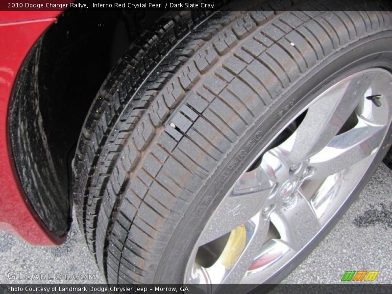 Inferno Red Crystal Pearl / Dark Slate Gray 2010 Dodge Charger Rallye