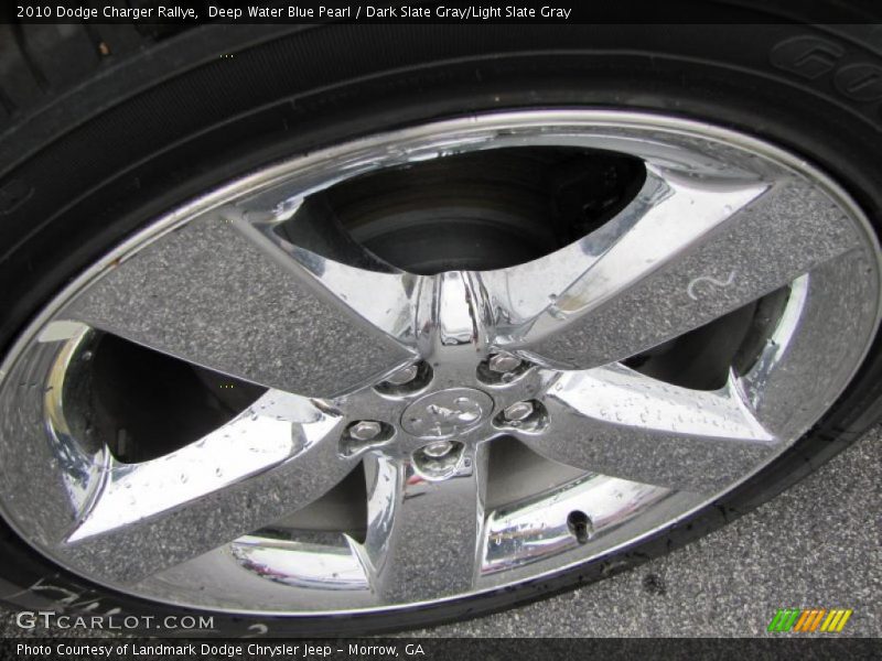 Deep Water Blue Pearl / Dark Slate Gray/Light Slate Gray 2010 Dodge Charger Rallye