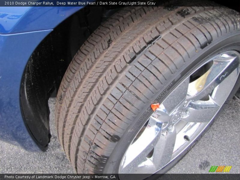 Deep Water Blue Pearl / Dark Slate Gray/Light Slate Gray 2010 Dodge Charger Rallye