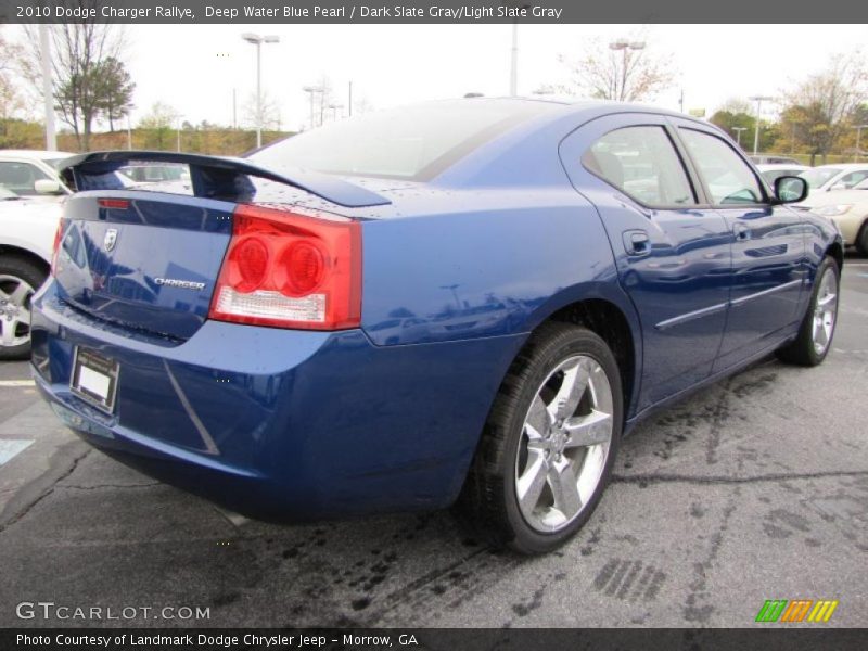 Deep Water Blue Pearl / Dark Slate Gray/Light Slate Gray 2010 Dodge Charger Rallye